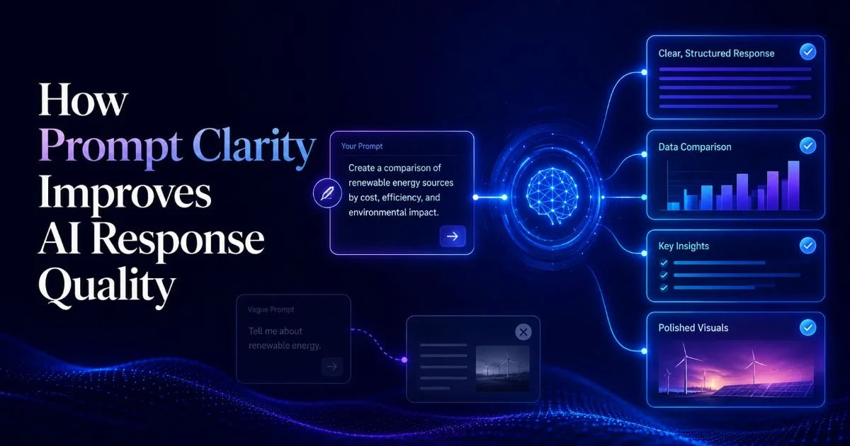 How Prompt Clarity Improves AI Response Quality